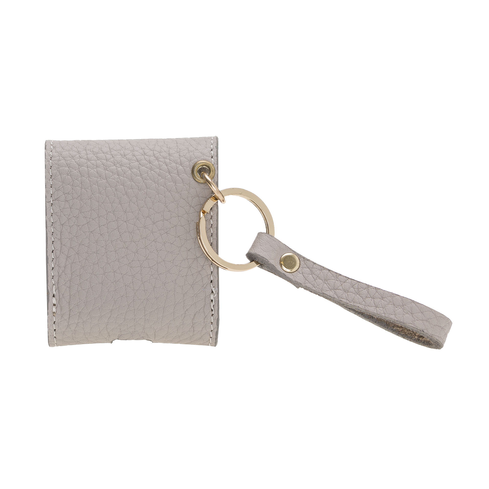 Apple AirPods 2.nesil Uyumlu Deri Kılıf Mai Snap ERC3 Bej - Görsel 3