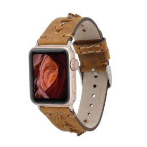 Apple Watch Uyumlu Deri Kordon 38-40-41mm G19 Boras