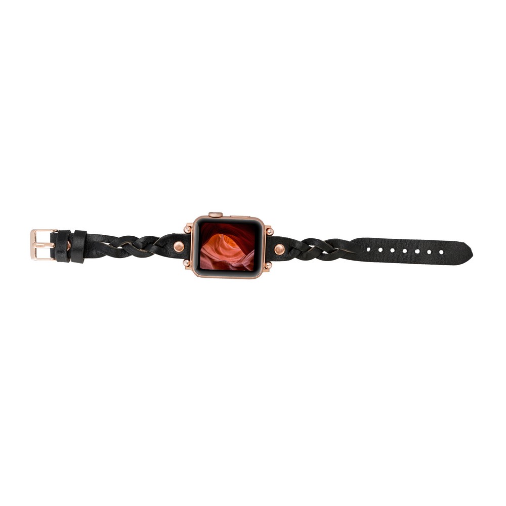 Apple Watch Uyumlu Deri Kordon Wanda 38-40-41mm RT RST1 - Görsel 3